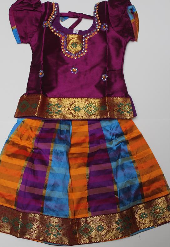 Buy 12 Year Old Girls Pattu Pavadai, Designer Indian Wear Ideas
