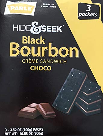 Parle Hide Seek Black Bourbon Choco 3 Packs 300 Gm Buy Biscuits Cookies Online