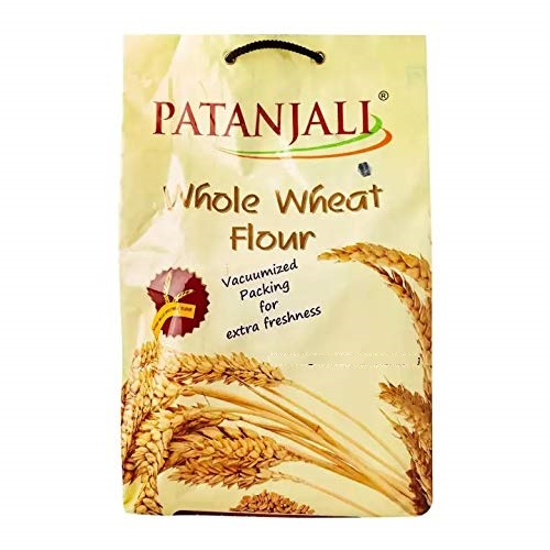 Patanjali Atta Whole Wheat Flour (Chakki Atta) 20 Lbs #42014 | DesiClik ...