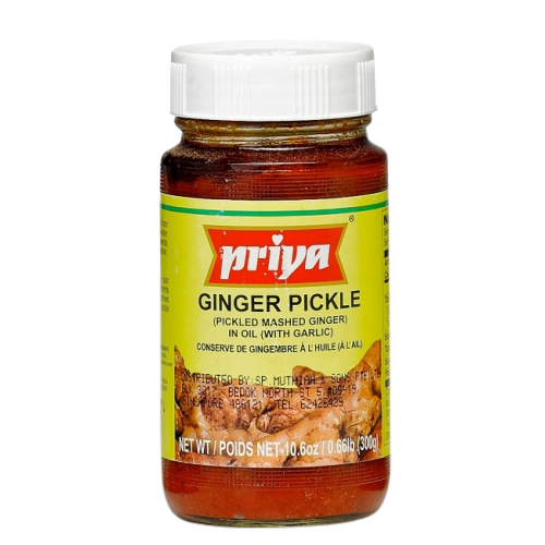 Priya Ginger Pickle W Garlic 300 G 32516 Buy Priya Pickles Online