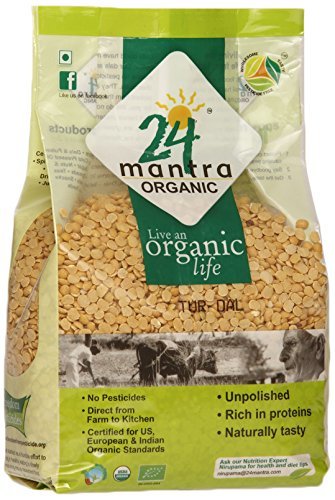 24 Mantra Organic Toor Dal 4 Lb #33546 | DesiClik.com, USA