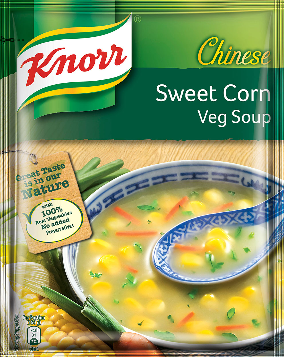 Knorr Sweet Corn Veg Soup Mix 44 G #32942 | Buy Instant Soup Online