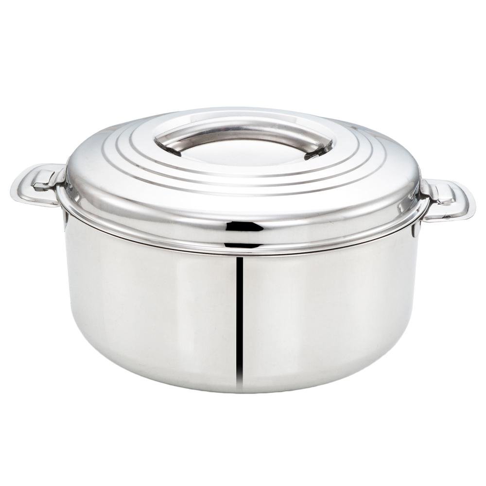 Tabakh 5-liter Stainless Steel Casserole Hot-pot Food Warmer & Serving 