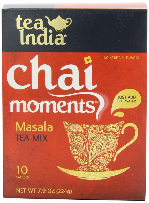 Tea India Masala Chai Mix 10 Packets 224 G #33323 | DesiClik.com, USA