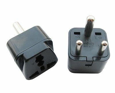 Universal Grounded Travel Plug Adapter India Africa #39294 | Buy ...